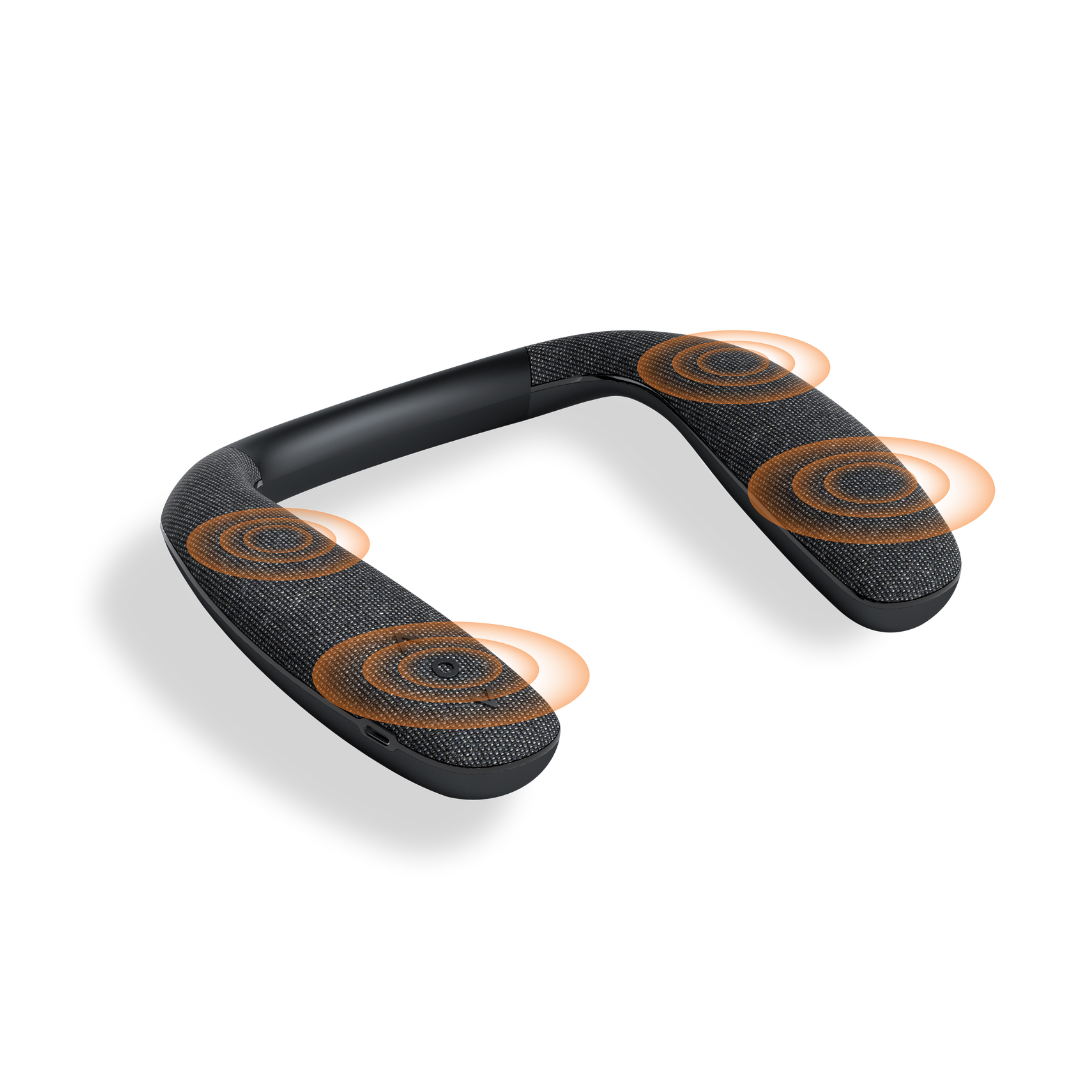Vibe – Draagbare Bluetooth Nekband Speaker, de perfecte combinatie van comfort, vrijheid en krachtig geluid.