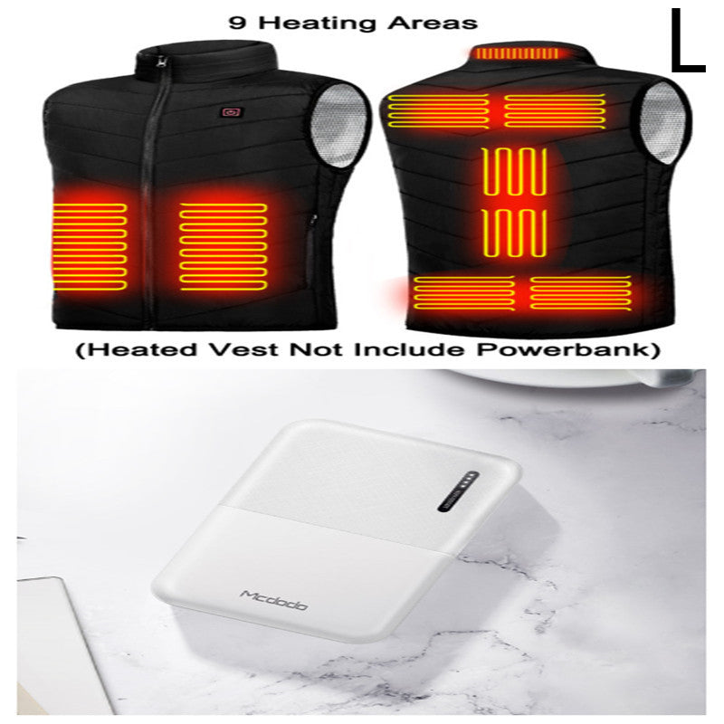 Heating Vest Mobile Power Bank – Compacte Energiebron voor Warmtevesten