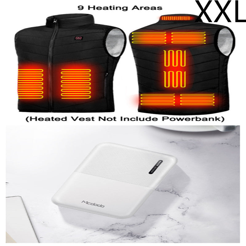 Heating Vest Mobile Power Bank – Compacte Energiebron voor Warmtevesten