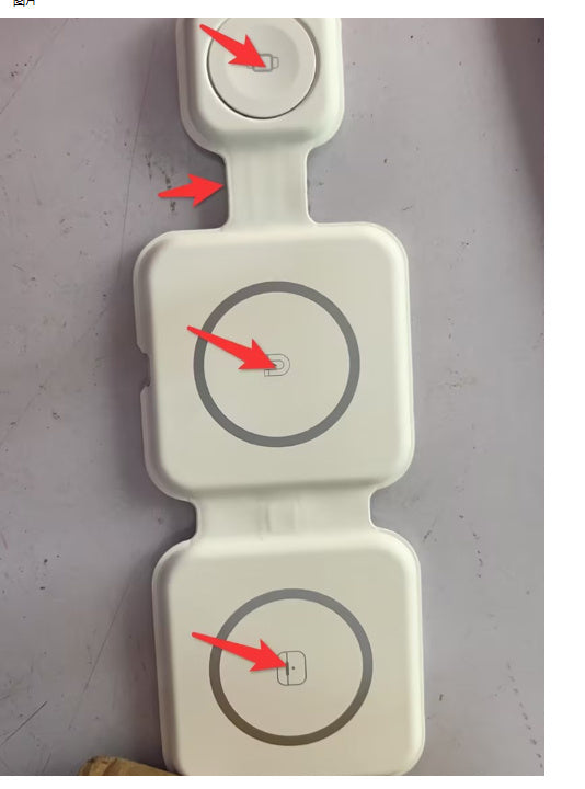 3-in-1 Magnetisch Opvouwbaar Draadloos Oplaadstation – Multi-Device Charger
