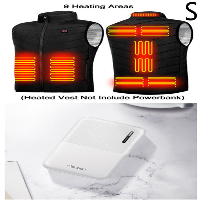 Heating Vest Mobile Power Bank – Compacte Energiebron voor Warmtevesten